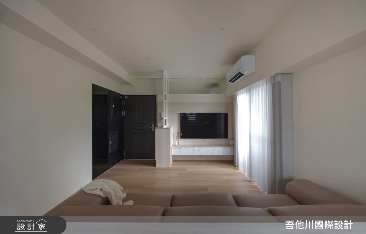 17坪預售屋＿北歐風客廳餐廳書房案例圖片＿吾他川室內設計＿吾他川_漫悅居_新竹香山之14