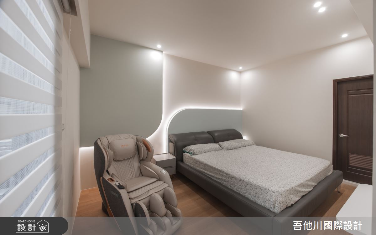 17坪預售屋＿北歐風臥室案例圖片＿吾他川室內設計＿吾他川_漫悅居_新竹香山之27