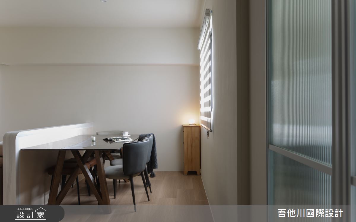 17坪預售屋＿北歐風餐廳書房案例圖片＿吾他川室內設計＿吾他川_漫悅居_新竹香山之22