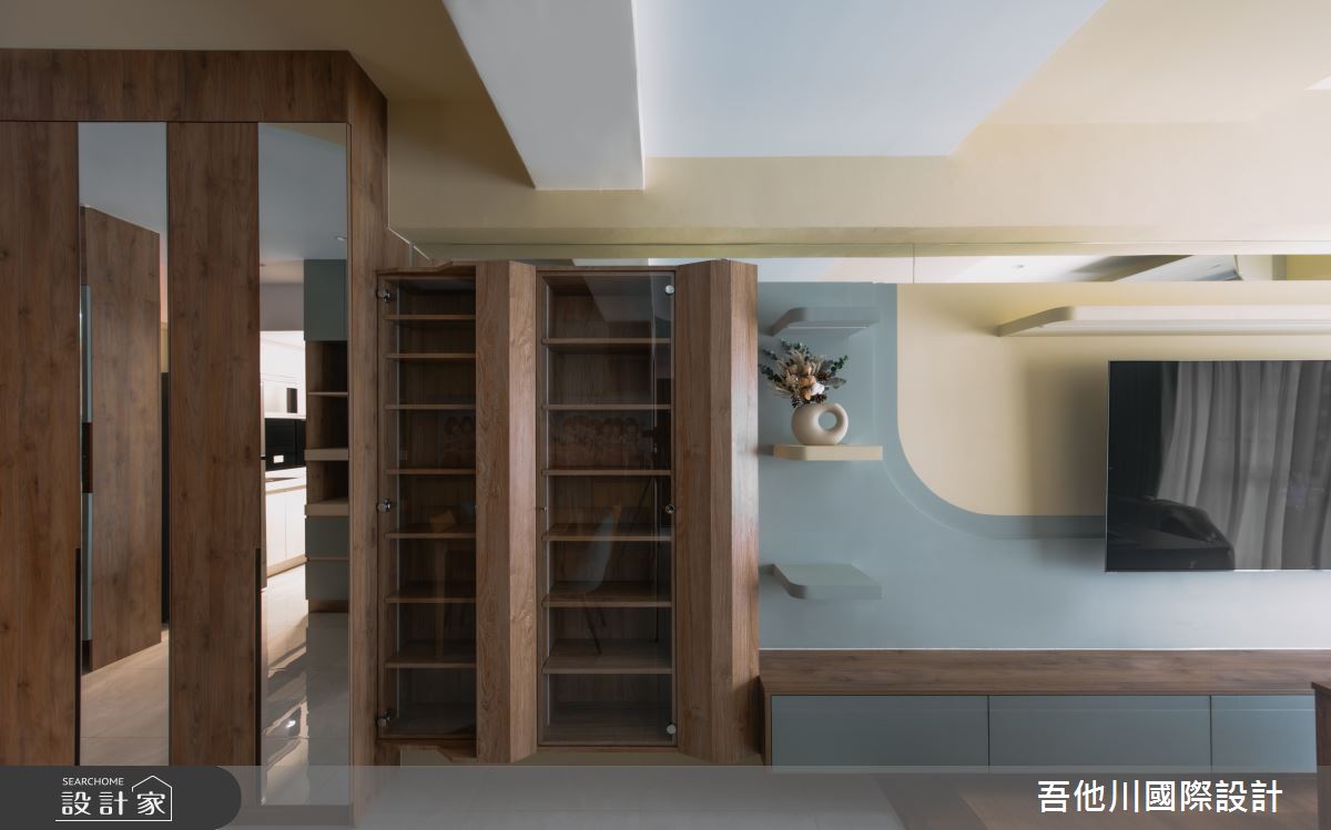 20坪預售屋＿混搭風客廳案例圖片＿吾他川室內設計＿吾他川_Magic House_新竹東區之8