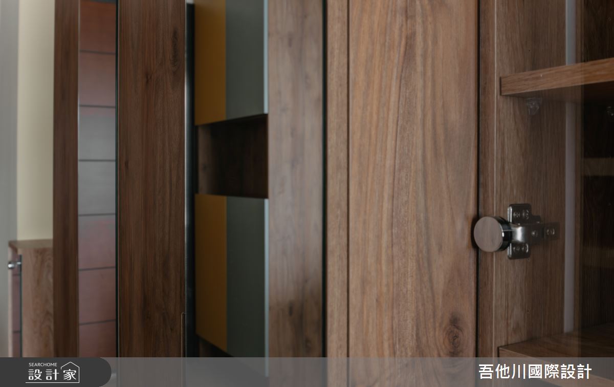 20坪預售屋＿混搭風玄關案例圖片＿吾他川室內設計＿吾他川_Magic House_新竹東區之3