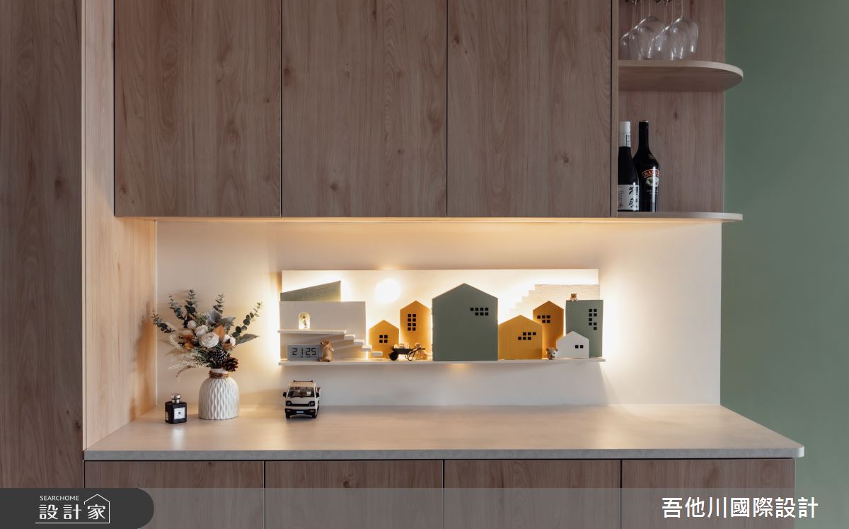 17坪新成屋(5年以下)＿北歐風餐廳案例圖片＿吾他川室內設計＿吾他川_藝青宅_新竹竹北之6