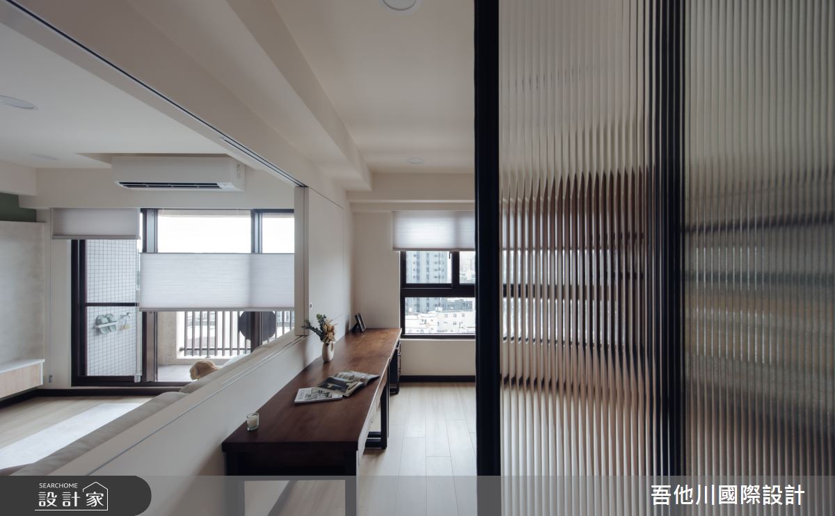 17坪新成屋(5年以下)＿北歐風書房案例圖片＿吾他川室內設計＿吾他川_藝青宅_新竹竹北之23