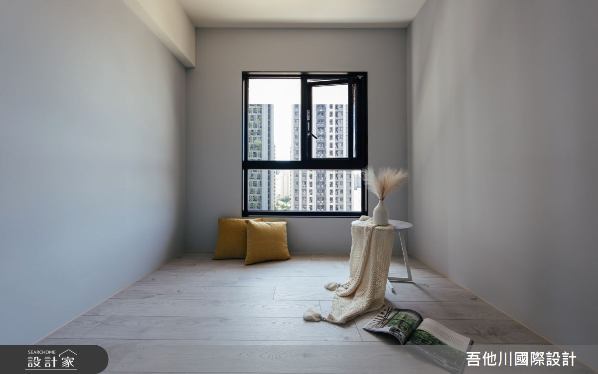 25坪新成屋(5年以下)＿混搭風客房多功能室案例圖片＿吾他川室內設計＿吾他川_海洋之韻_新竹竹北之24