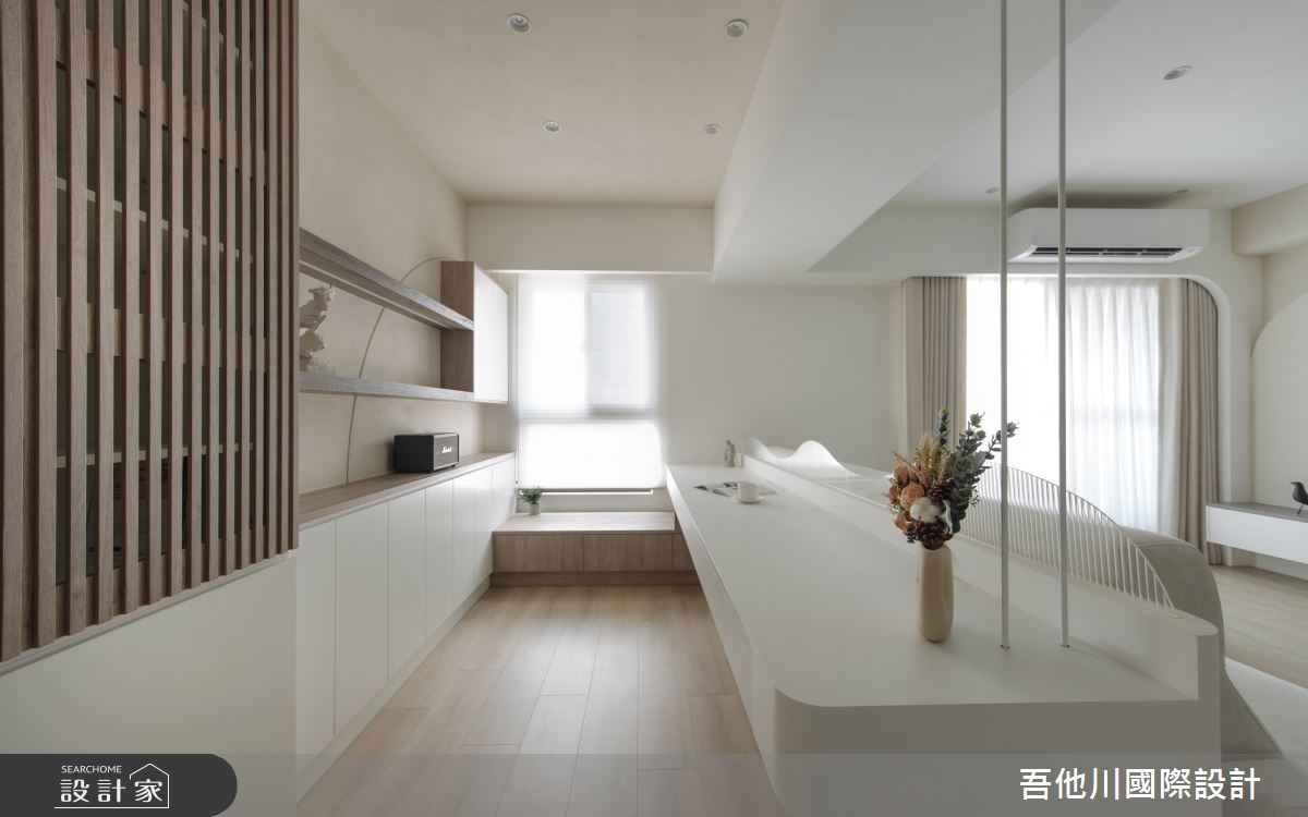 20坪新成屋(5年以下)＿混搭風書房案例圖片＿吾他川室內設計＿吾他川_境.月煦_新竹之15