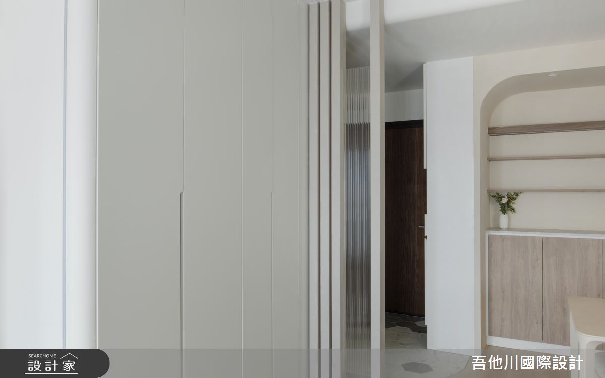 20坪新成屋(5年以下)＿混搭風玄關案例圖片＿吾他川室內設計＿吾他川_境.月煦_新竹之2