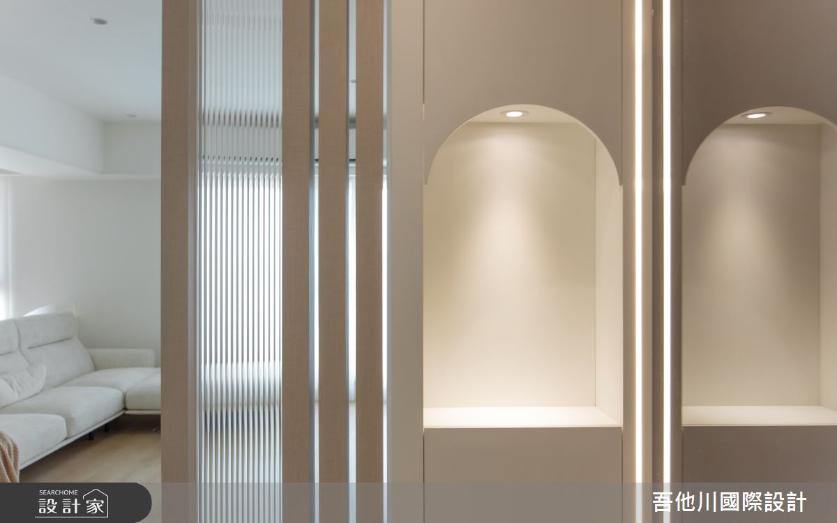 20坪新成屋(5年以下)＿混搭風玄關案例圖片＿吾他川室內設計＿吾他川_境.月煦_新竹之1