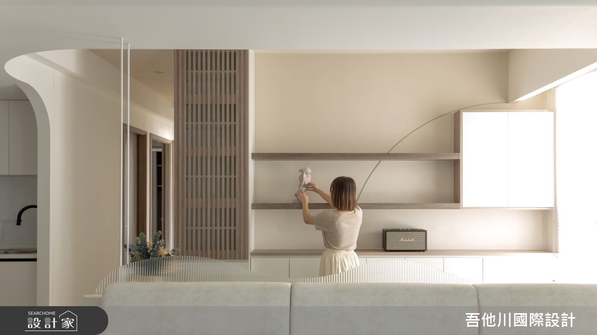 20坪新成屋(5年以下)＿混搭風書房案例圖片＿吾他川室內設計＿吾他川_境.月煦_新竹之17