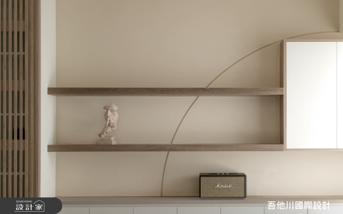 20坪新成屋(5年以下)＿混搭風書房案例圖片＿吾他川室內設計＿吾他川_境.月煦_新竹之28