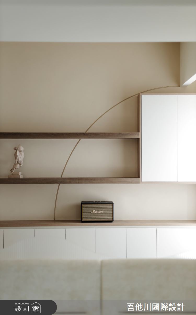20坪新成屋(5年以下)＿混搭風書房案例圖片＿吾他川室內設計＿吾他川_境.月煦_新竹之30