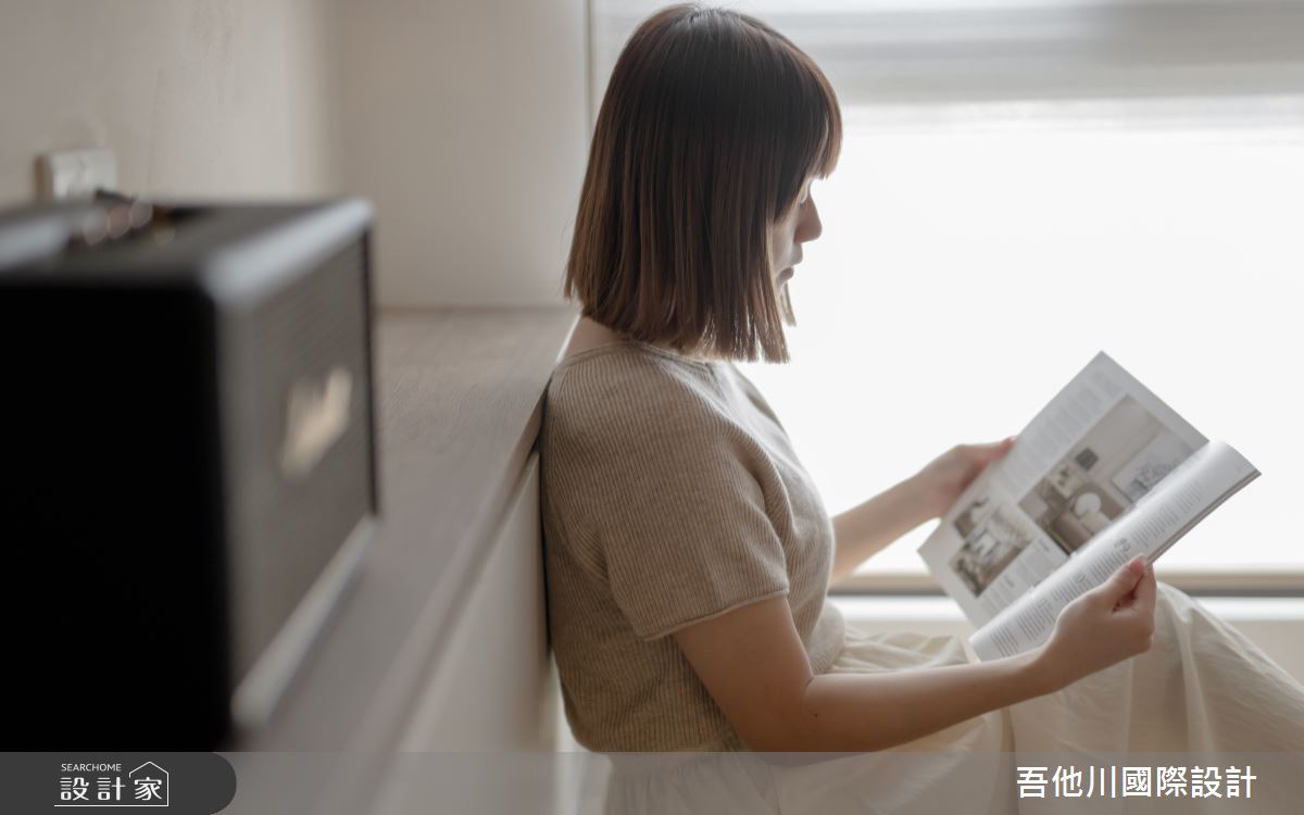 20坪新成屋(5年以下)＿混搭風書房案例圖片＿吾他川室內設計＿吾他川_境.月煦_新竹之32