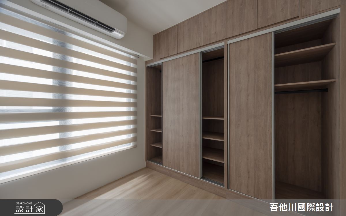 20坪新成屋(5年以下)＿混搭風更衣間多功能室案例圖片＿吾他川室內設計＿吾他川_境.月煦_新竹之27