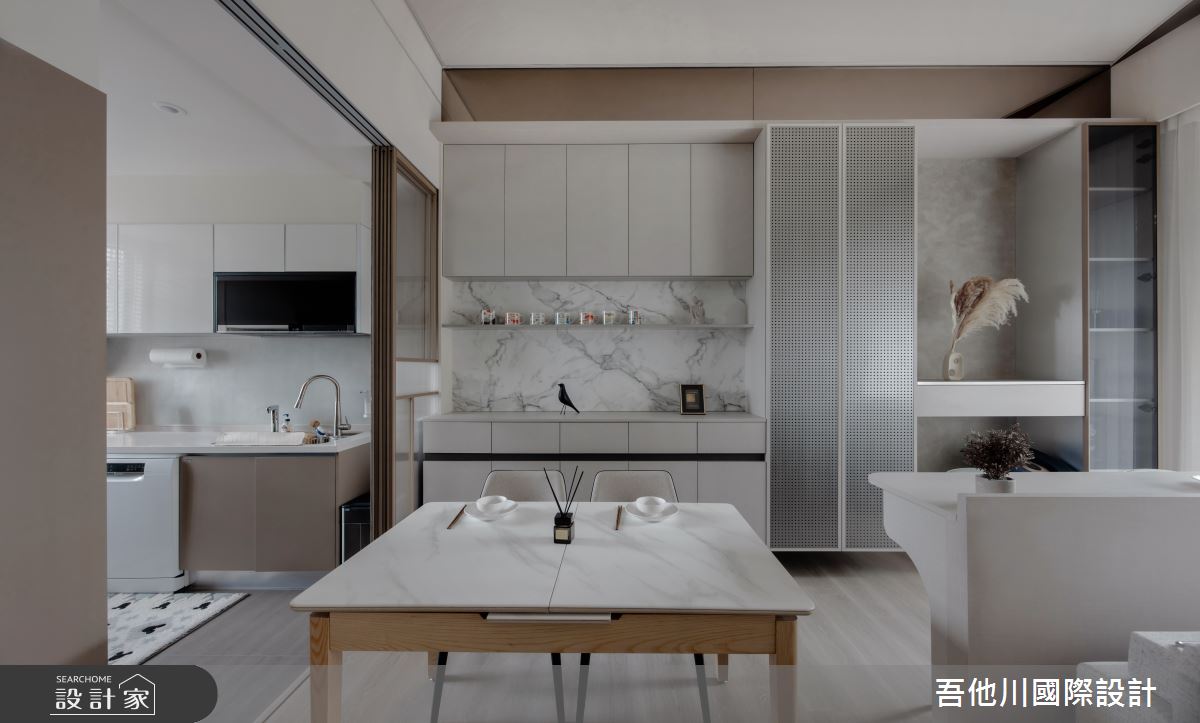 55坪老屋(16~30年)＿現代風餐廳案例圖片＿吾他川室內設計＿吾他川_凢凢時光_新竹之12