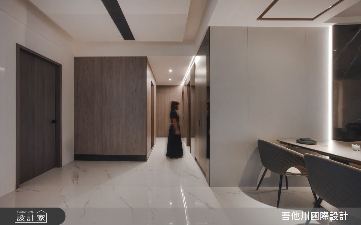 35坪中古屋(5~15年)＿現代風餐廳走廊案例圖片＿吾他川室內設計＿吾他川_滴墨_苗栗頭份之26