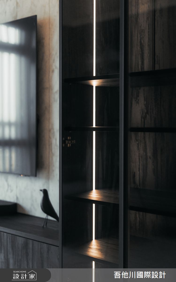 35坪中古屋(5~15年)＿現代風客廳案例圖片＿吾他川室內設計＿吾他川_滴墨_苗栗頭份之13