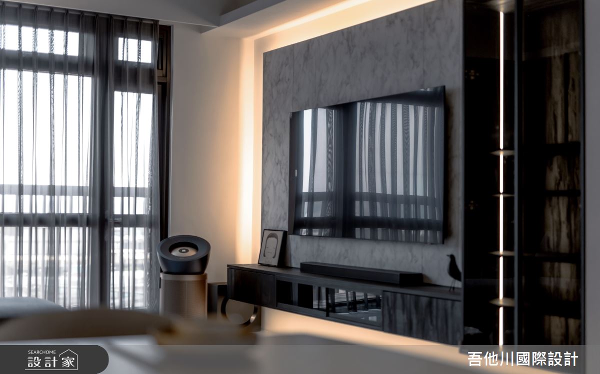 35坪中古屋(5~15年)＿現代風客廳案例圖片＿吾他川室內設計＿吾他川_滴墨_苗栗頭份之12