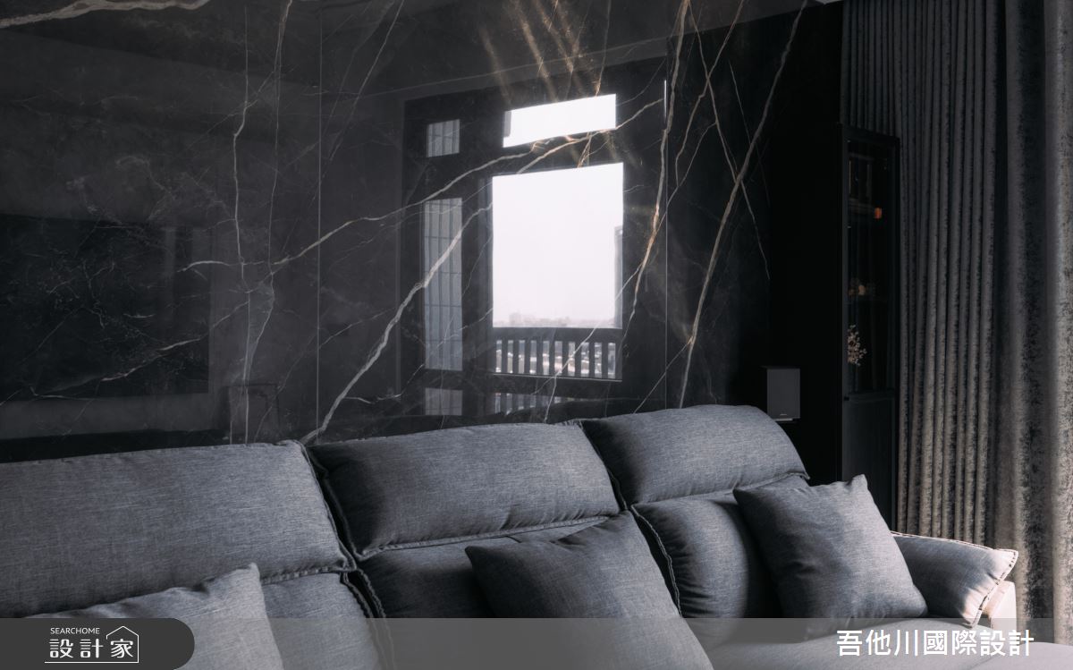 35坪中古屋(5~15年)＿現代風客廳案例圖片＿吾他川室內設計＿吾他川_滴墨_苗栗頭份之17