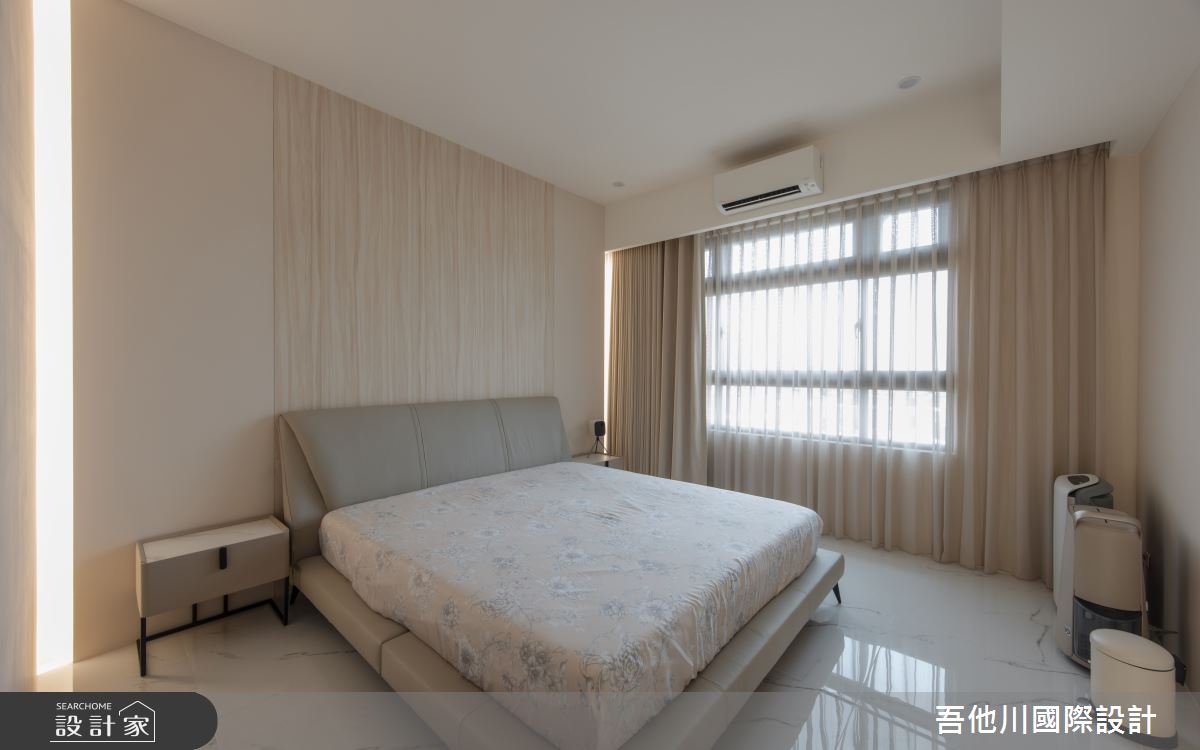 35坪中古屋(5~15年)＿現代風臥室案例圖片＿吾他川室內設計＿吾他川_滴墨_苗栗頭份之33