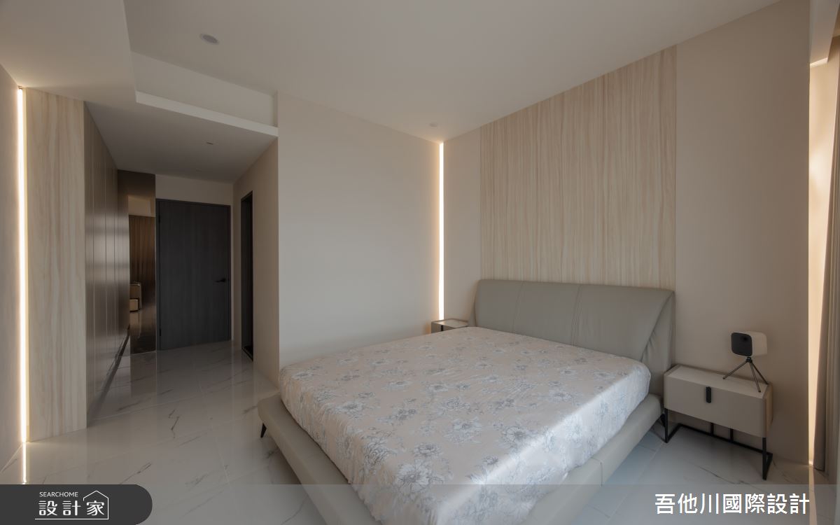 35坪中古屋(5~15年)＿現代風臥室案例圖片＿吾他川室內設計＿吾他川_滴墨_苗栗頭份之34