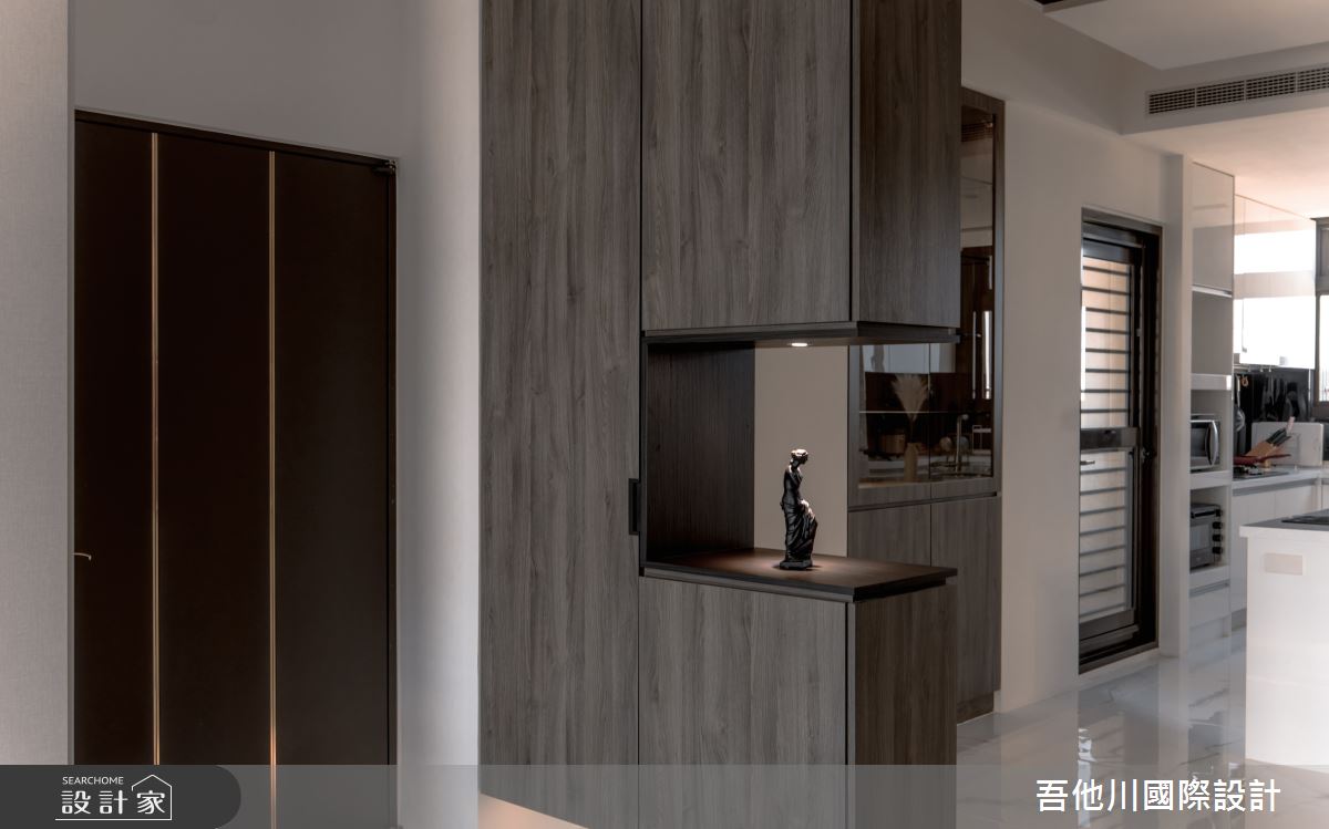 35坪中古屋(5~15年)＿現代風玄關案例圖片＿吾他川室內設計＿吾他川_滴墨_苗栗頭份之5