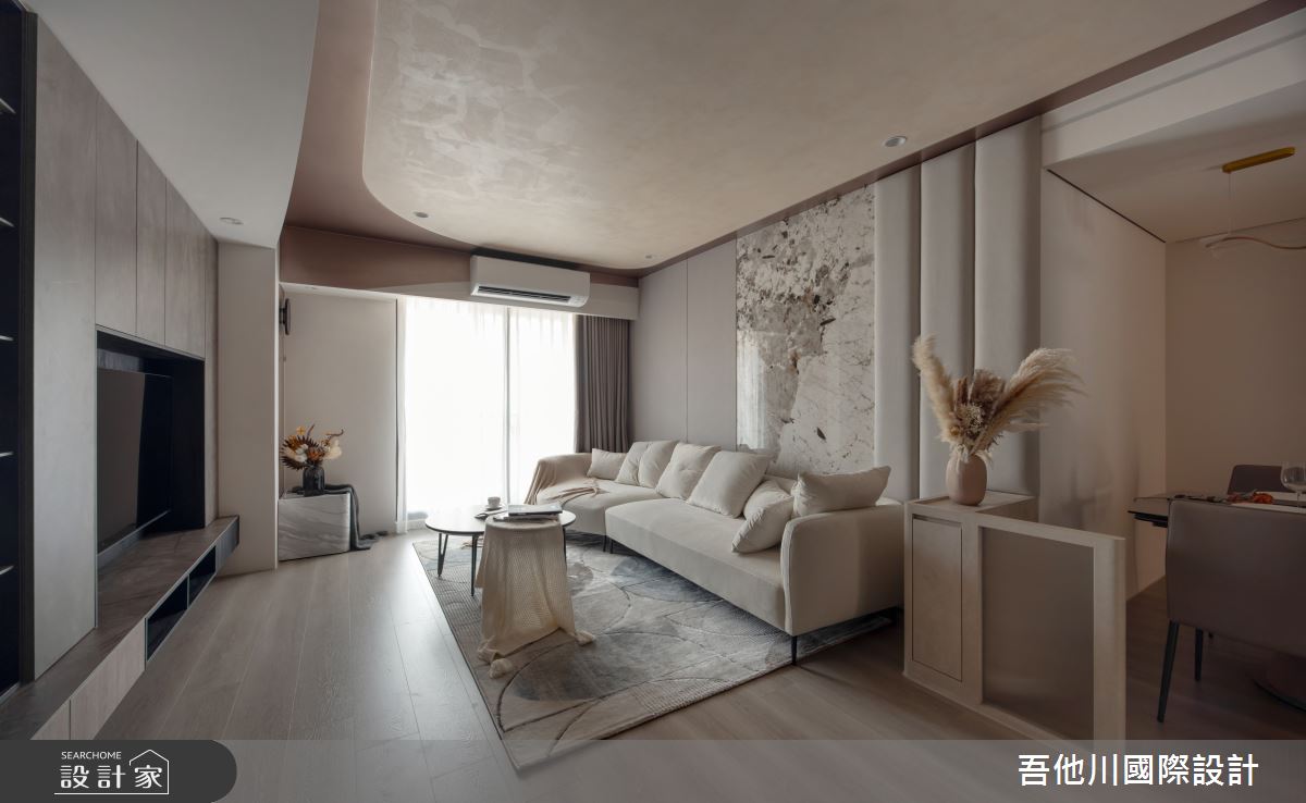 25坪新成屋(5年以下)＿現代風客廳餐廳案例圖片＿吾他川室內設計＿吾他川_質變的過程-理想的空間穿搭_桃園之15