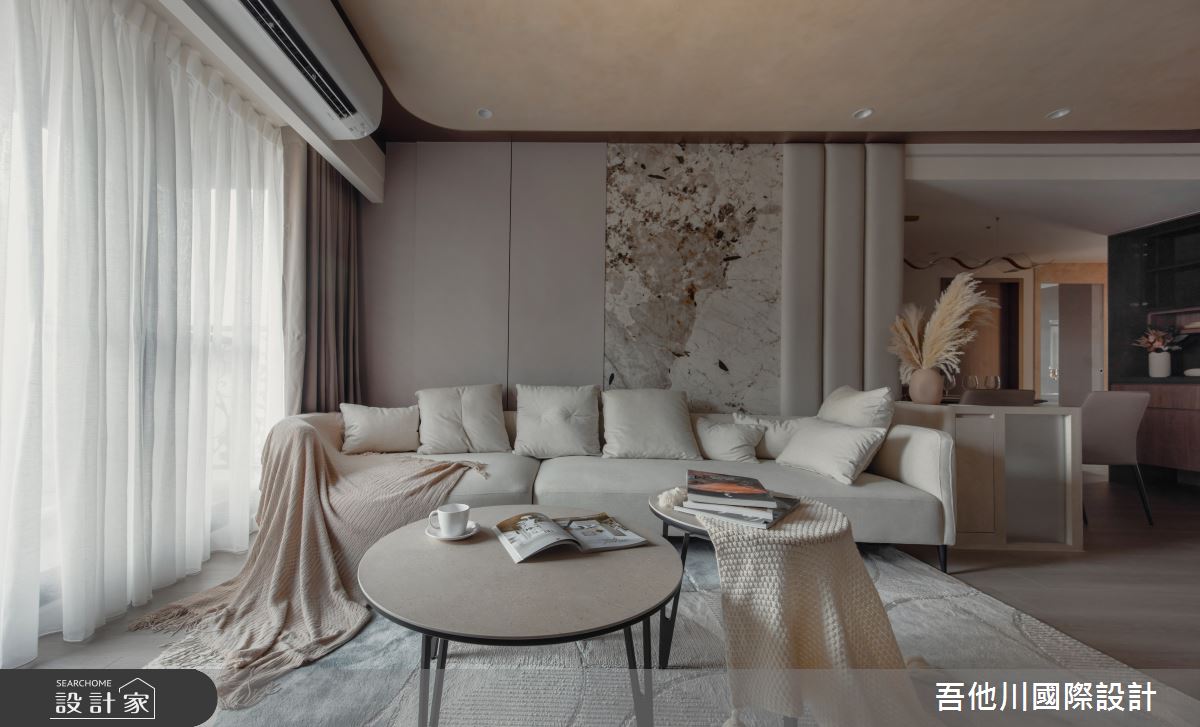 25坪新成屋(5年以下)＿現代風客廳案例圖片＿吾他川室內設計＿吾他川_質變的過程-理想的空間穿搭_桃園之11