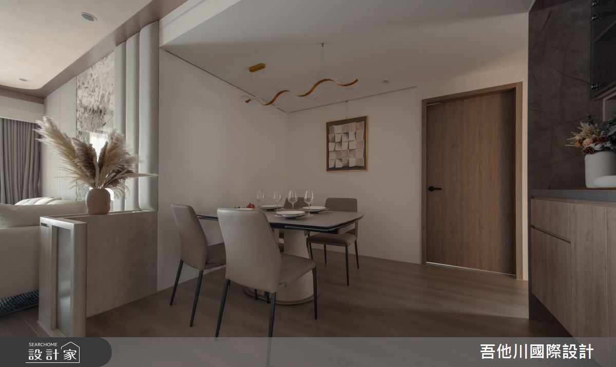 25坪新成屋(5年以下)＿現代風餐廳案例圖片＿吾他川室內設計＿吾他川_質變的過程-理想的空間穿搭_桃園之20