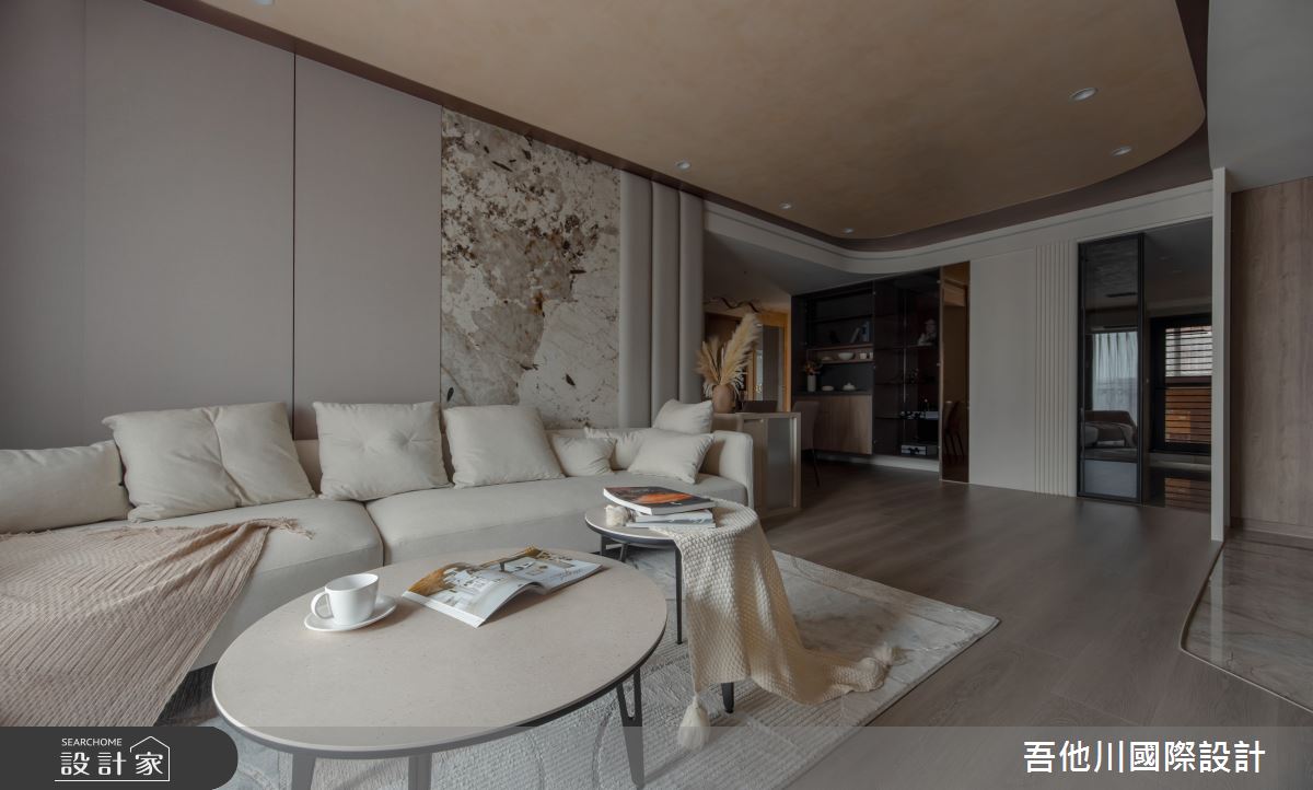 25坪新成屋(5年以下)＿現代風客廳案例圖片＿吾他川室內設計＿吾他川_質變的過程-理想的空間穿搭_桃園之16