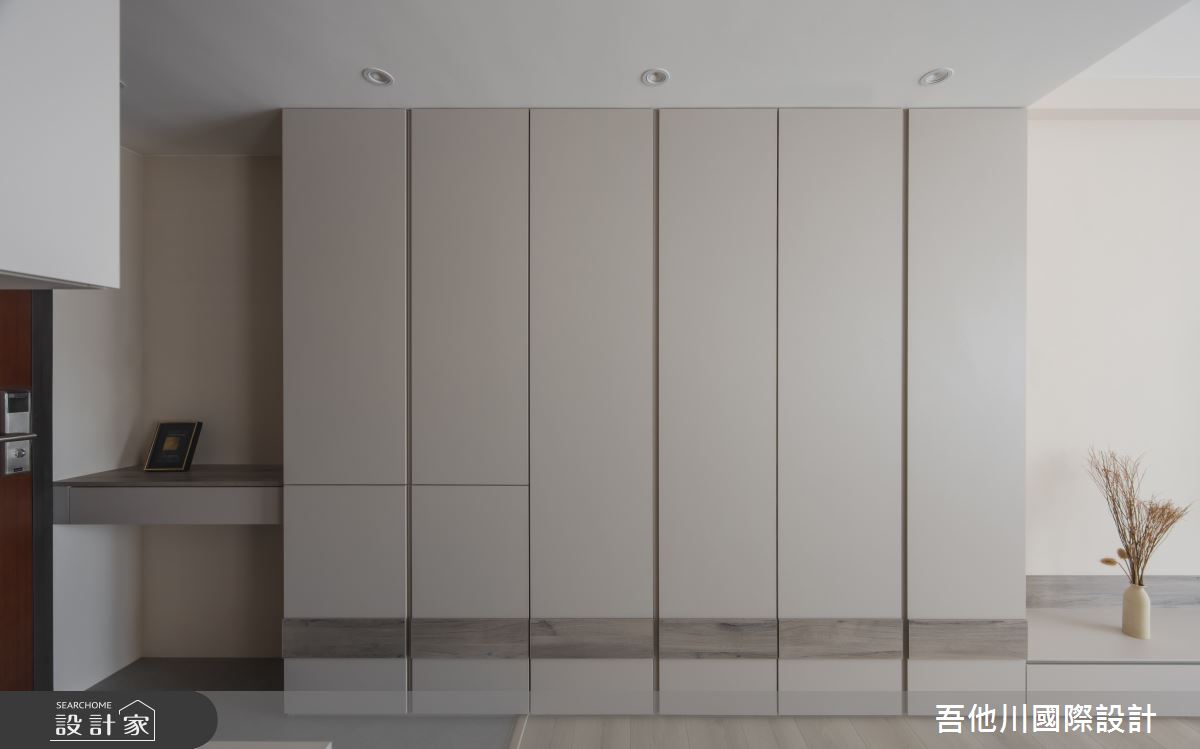 新成屋(5年以下)＿北歐風玄關案例圖片＿吾他川室內設計＿吾他川_和睦之間_新竹新埔之2