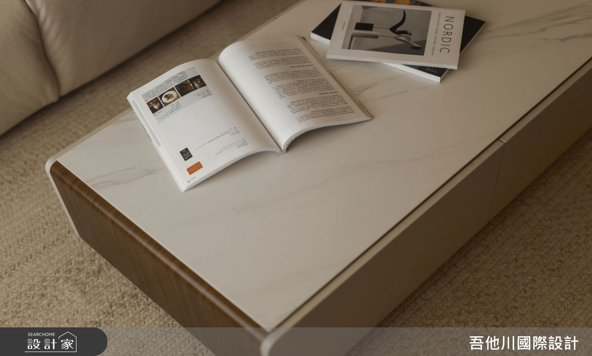 25坪新成屋(5年以下)＿混搭風客廳案例圖片＿吾他川室內設計＿吾他川_暮光雲居_新竹竹東之24