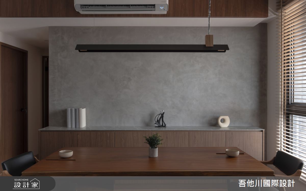 25坪新成屋(5年以下)＿現代風餐廳案例圖片＿吾他川室內設計＿吾他川_夜木之境_新竹之29
