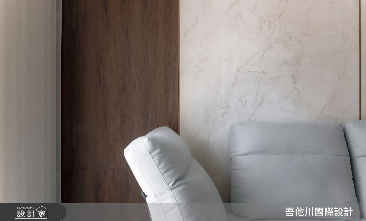 30坪新成屋(5年以下)＿現代風客廳案例圖片＿吾他川室內設計＿吾他川_暮色半宅_苗栗竹南之19