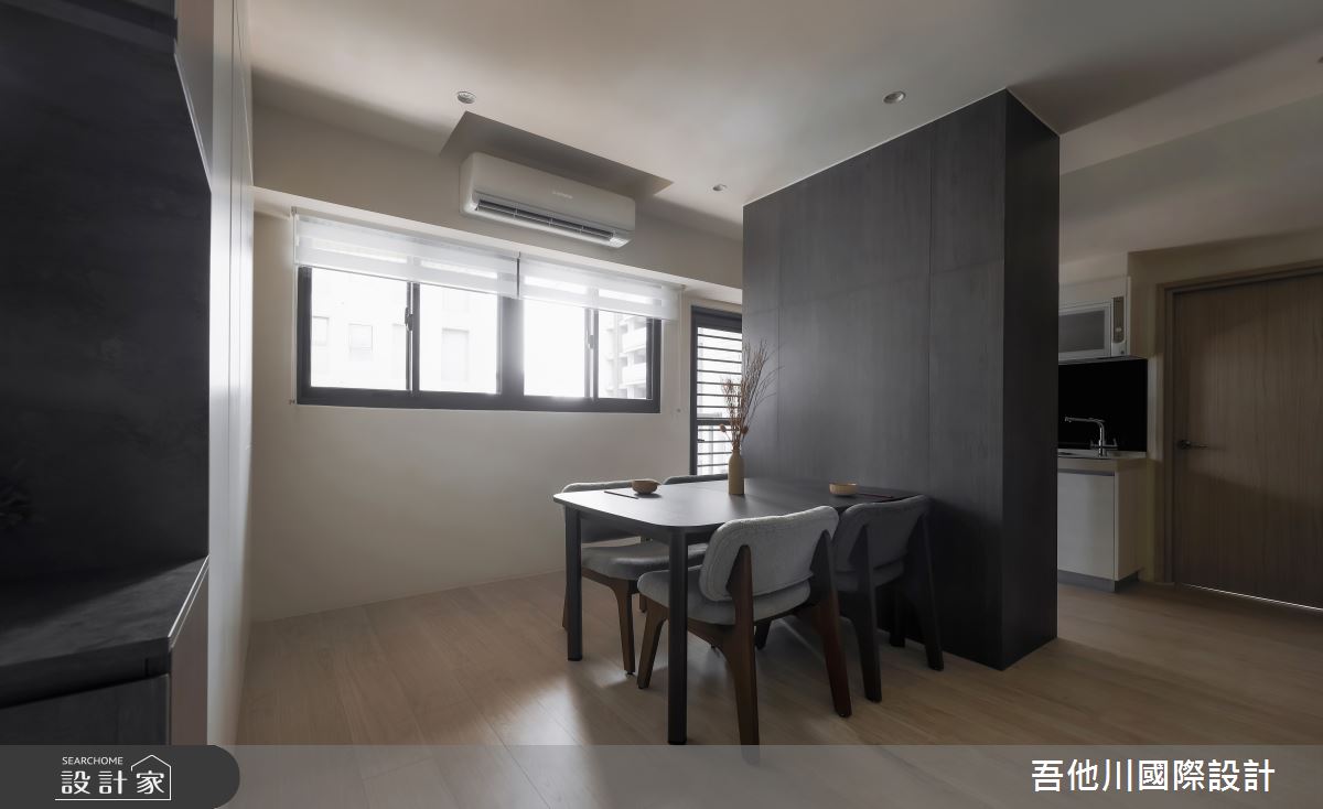 30坪新成屋(5年以下)＿現代風餐廳案例圖片＿吾他川室內設計＿吾他川_暮色半宅_苗栗竹南之5