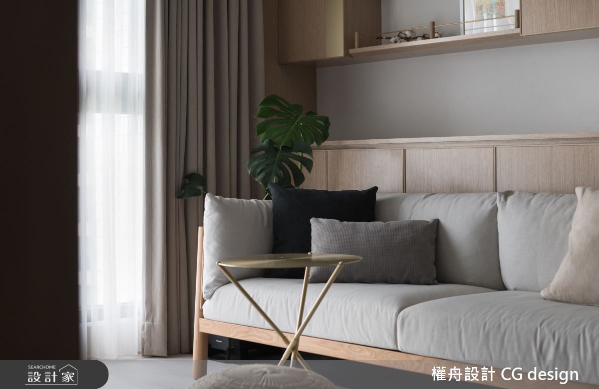 20坪新成屋(5年以下)＿混搭風客廳案例圖片＿權舟室內設計有限公司＿權舟_W宅-新北.混搭宅之6