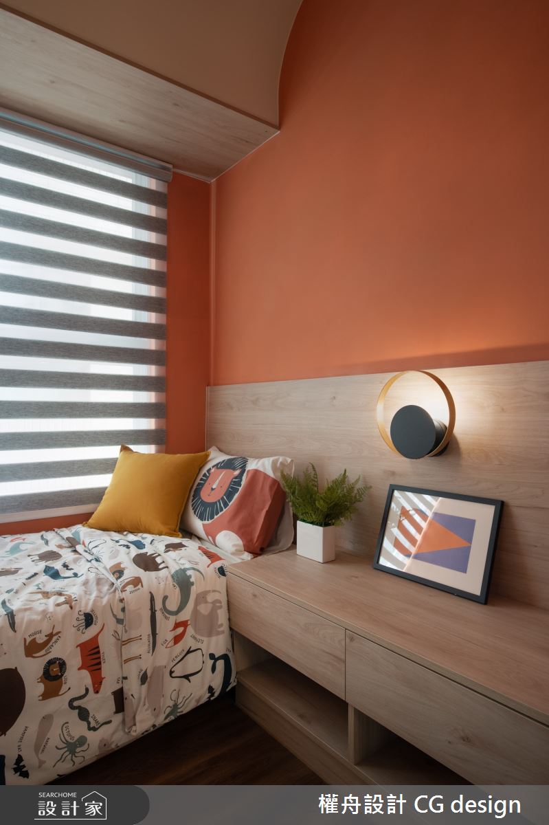 15坪新成屋(5年以下)＿混搭風臥室案例圖片＿權舟室內設計有限公司＿權舟_藍調-五股.混搭宅之8