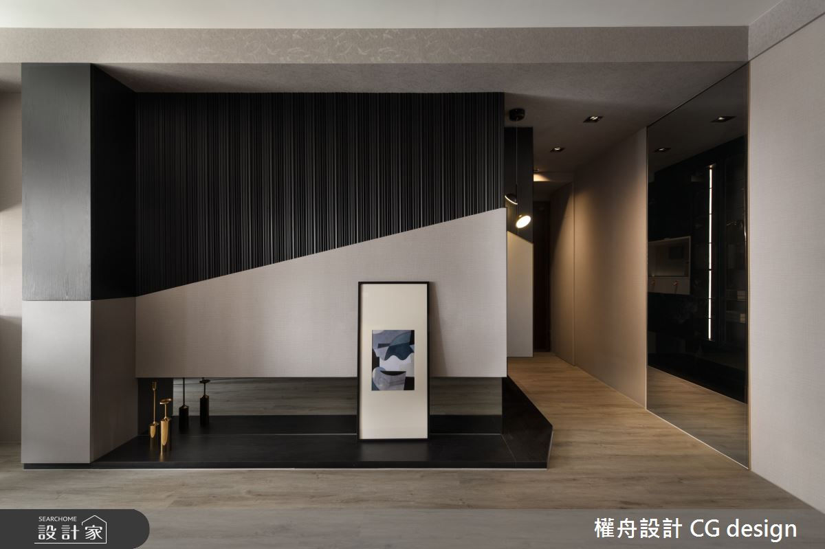 16坪新成屋(5年以下)＿混搭風客廳案例圖片＿權舟室內設計有限公司＿權舟_石墨-五股.混搭宅之6