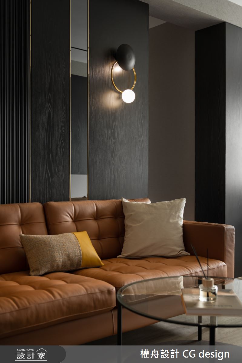 16坪新成屋(5年以下)＿混搭風客廳案例圖片＿權舟室內設計有限公司＿權舟_石墨-五股.混搭宅之4