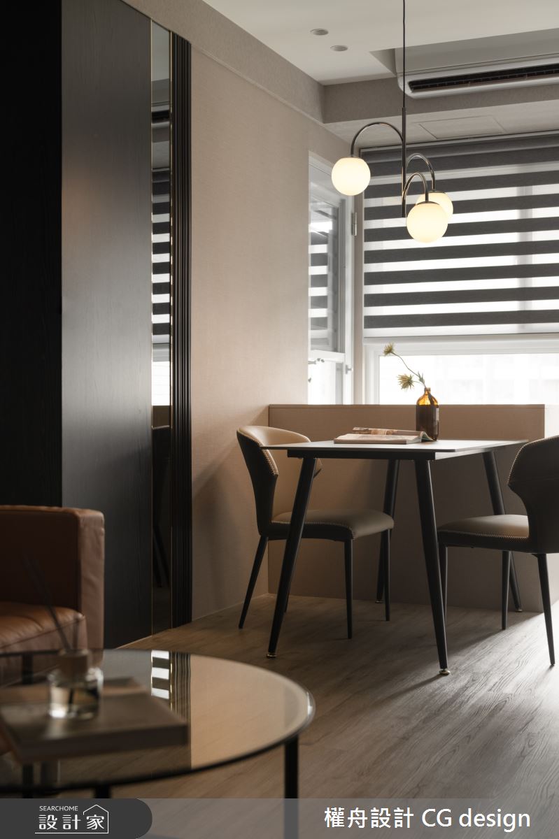 16坪新成屋(5年以下)＿混搭風餐廳案例圖片＿權舟室內設計有限公司＿權舟_石墨-五股.混搭宅之8