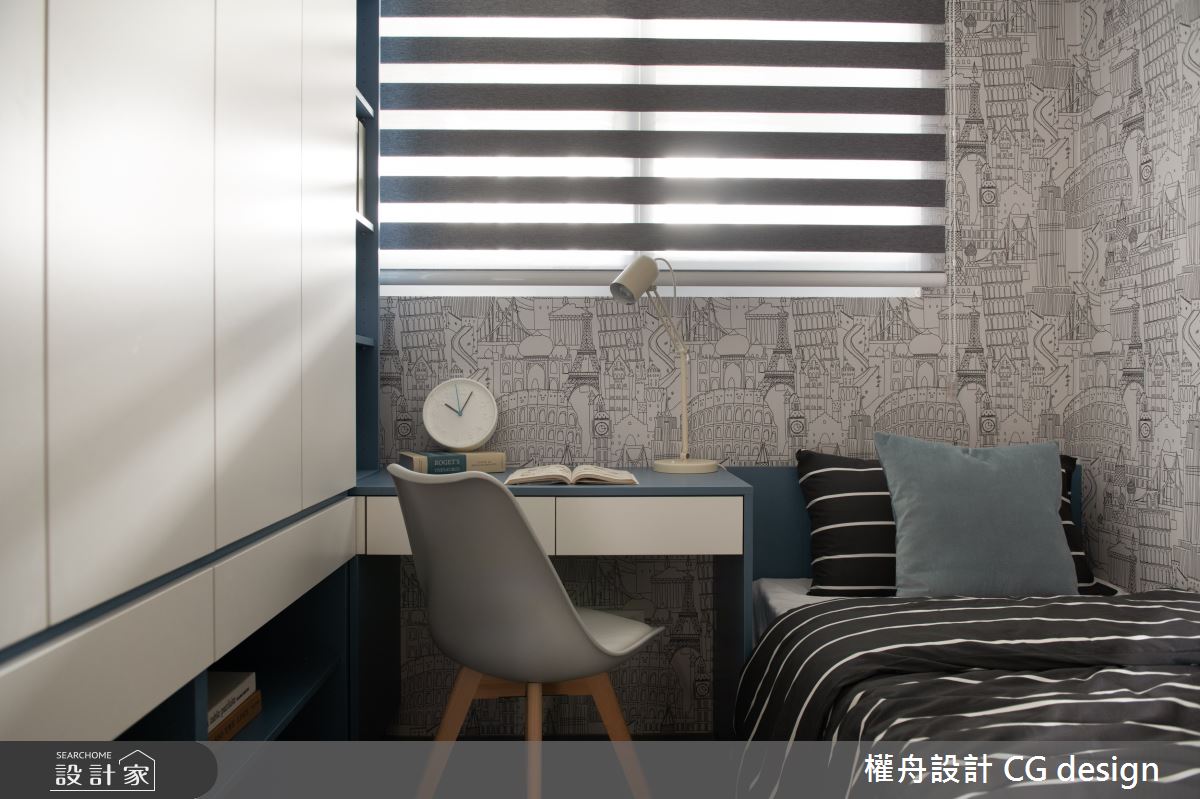 16坪新成屋(5年以下)＿混搭風客房案例圖片＿權舟室內設計有限公司＿權舟_石墨-五股.混搭宅之13
