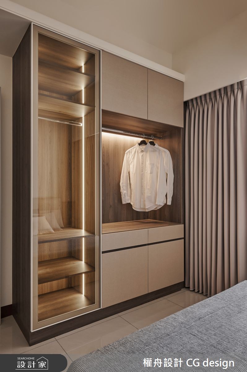 25坪新成屋(5年以下)＿混搭風臥室案例圖片＿權舟室內設計有限公司＿權舟_圓原-楊梅.混搭宅之19