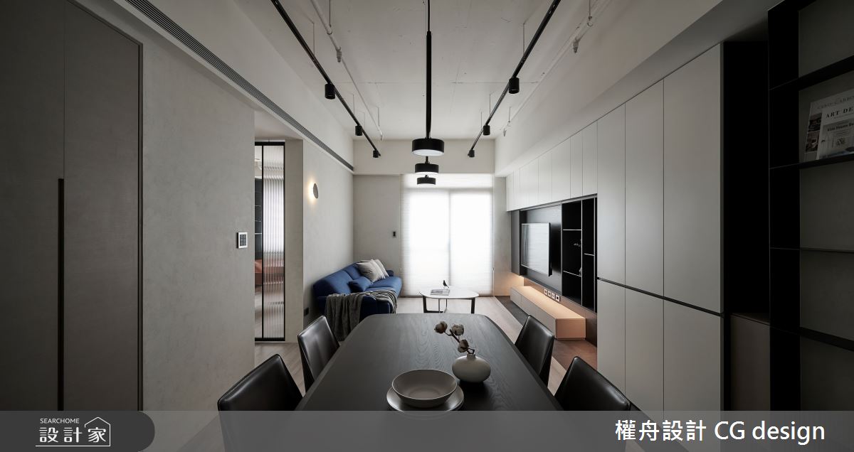 23坪老屋(16~30年)＿混搭風客廳餐廳案例圖片＿權舟室內設計有限公司＿權舟_T宅-新北.混搭宅之3