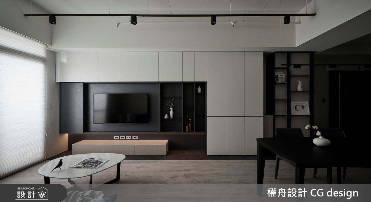 23坪老屋(16~30年)＿混搭風客廳餐廳案例圖片＿權舟室內設計有限公司＿權舟_T宅-新北.混搭宅之5