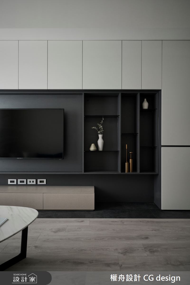 23坪老屋(16~30年)＿混搭風客廳案例圖片＿權舟室內設計有限公司＿權舟_T宅-新北.混搭宅之8