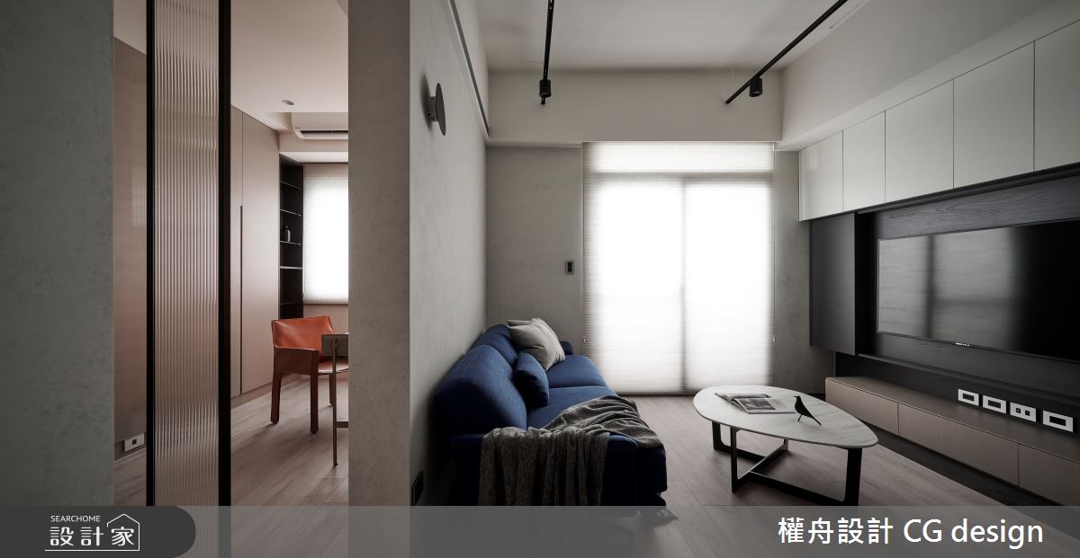 23坪老屋(16~30年)＿混搭風客廳書房案例圖片＿權舟室內設計有限公司＿權舟_T宅-新北.混搭宅之13