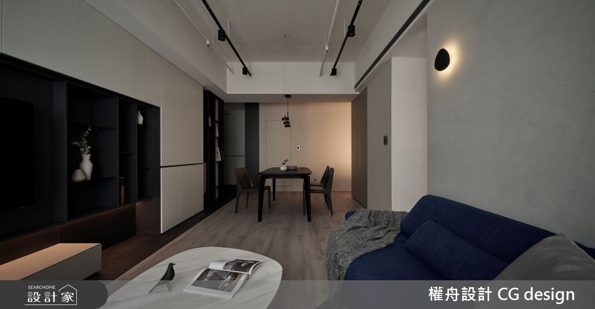 23坪老屋(16~30年)＿混搭風客廳餐廳案例圖片＿權舟室內設計有限公司＿權舟_T宅-新北.混搭宅之10