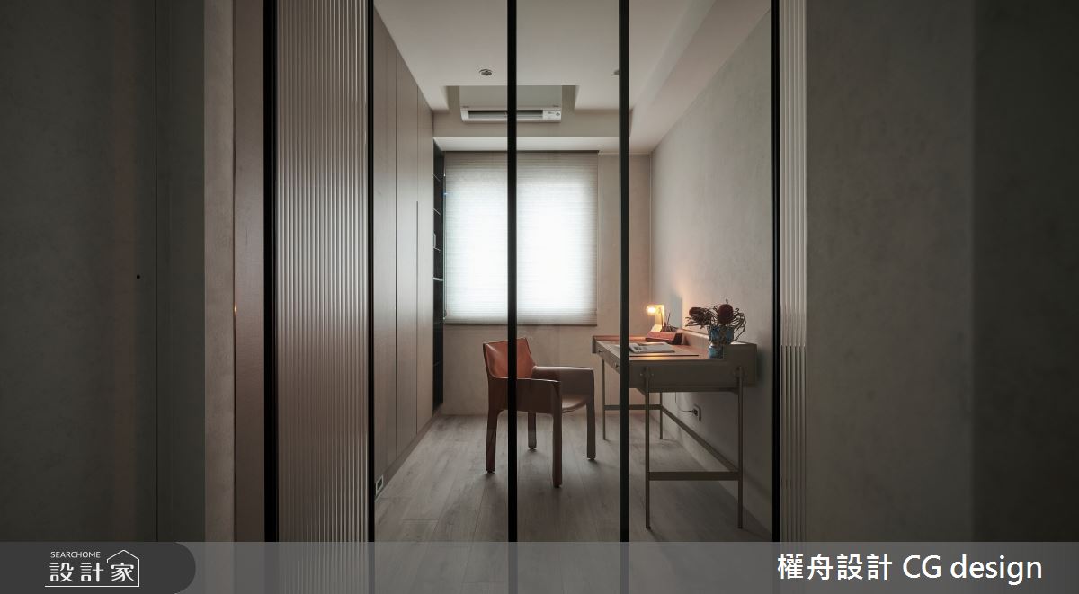 23坪老屋(16~30年)＿混搭風書房案例圖片＿權舟室內設計有限公司＿權舟_T宅-新北.混搭宅之14