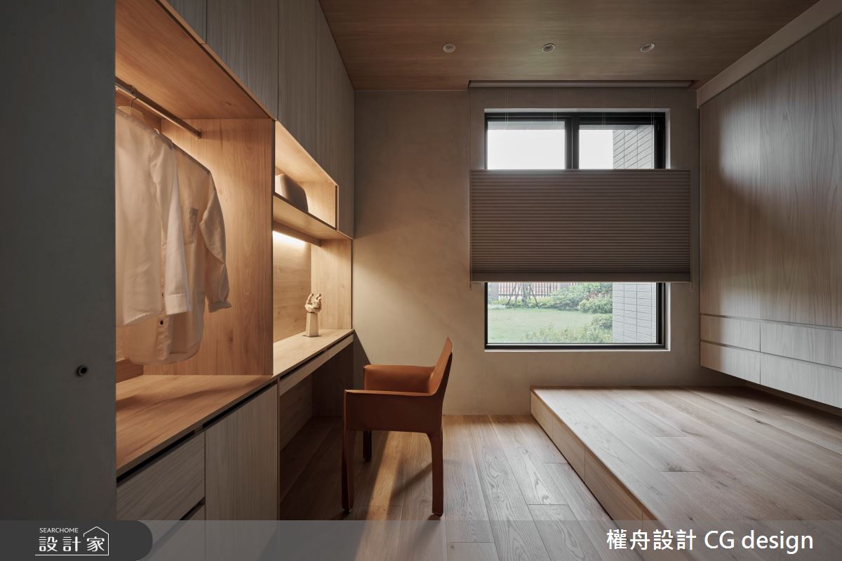 26坪新成屋(5年以下)＿混搭風更衣間案例圖片＿權舟室內設計有限公司＿權舟_隱域-桃園.混搭宅之19