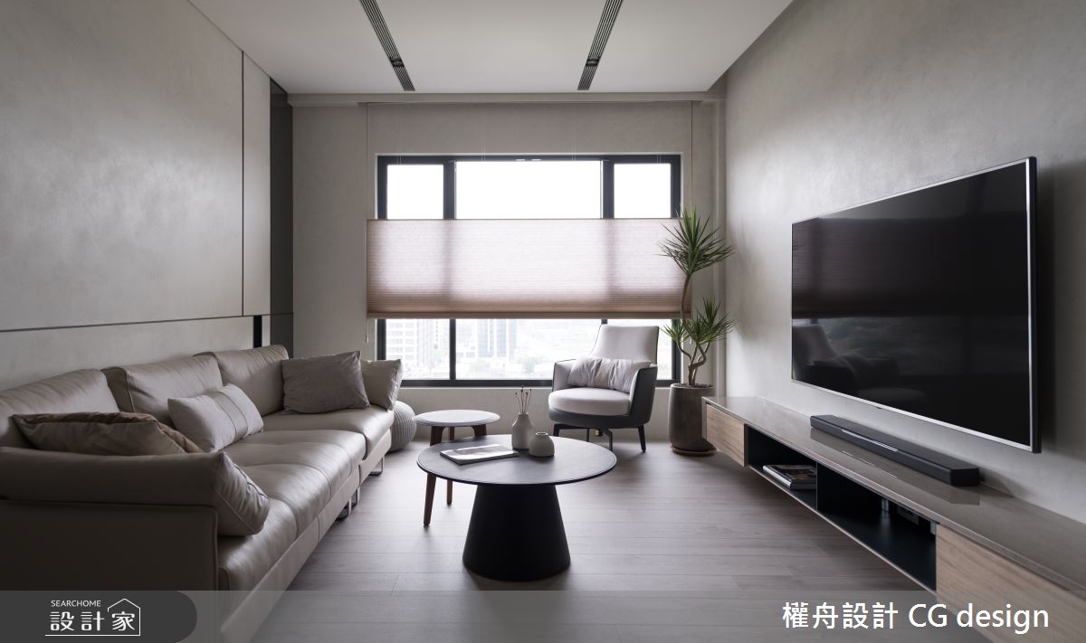 18坪新成屋(5年以下)＿混搭風客廳案例圖片＿權舟室內設計有限公司＿權舟_Endless Phantom-新北.混搭宅之9