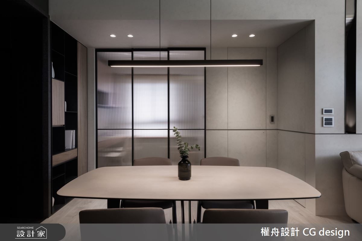 18坪新成屋(5年以下)＿混搭風餐廳案例圖片＿權舟室內設計有限公司＿權舟_Endless Phantom-新北.混搭宅之17