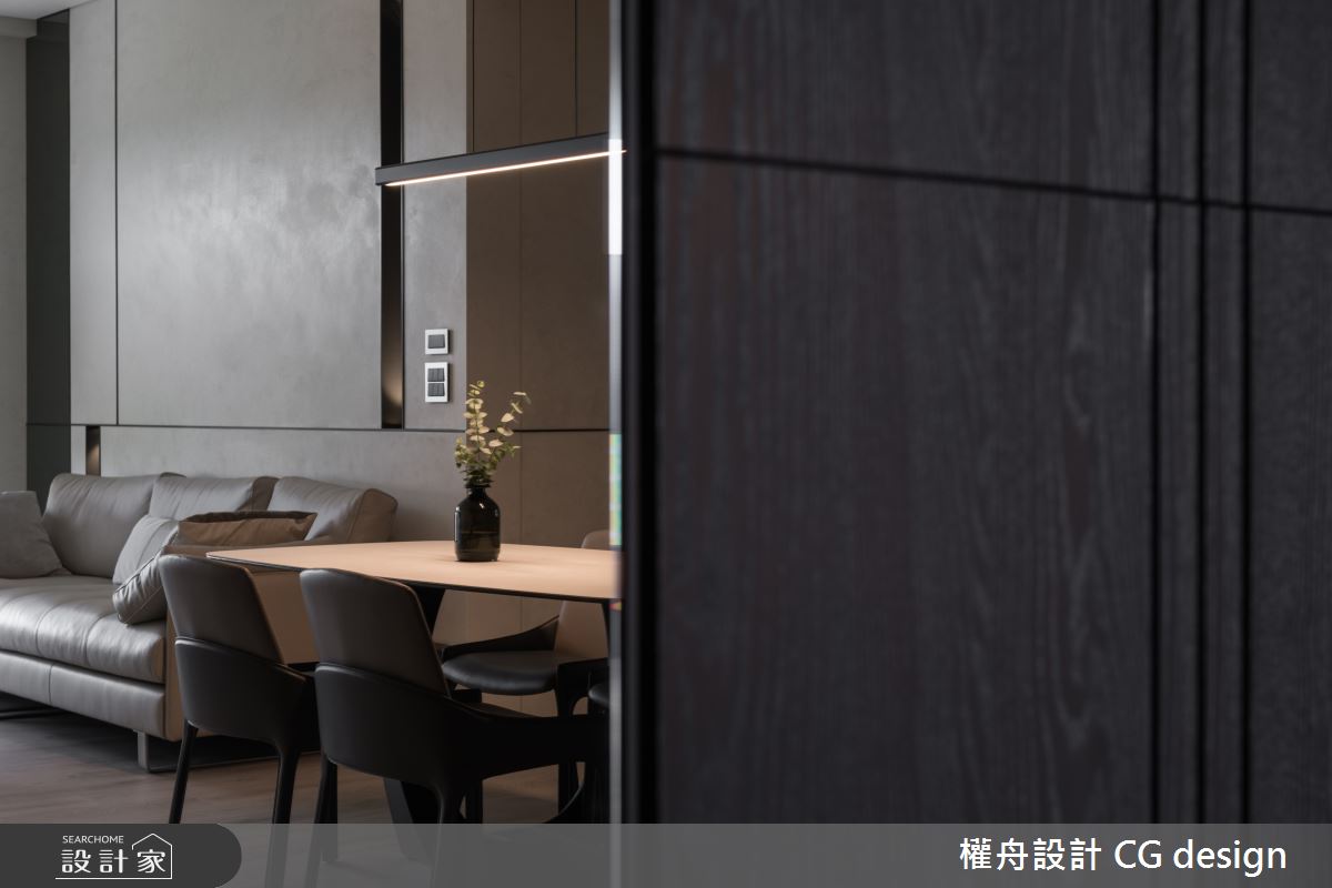 18坪新成屋(5年以下)＿混搭風客廳餐廳案例圖片＿權舟室內設計有限公司＿權舟_Endless Phantom-新北.混搭宅之20